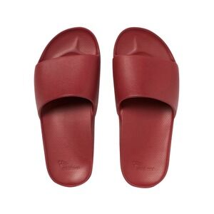 Archies Arch Support Slides Sangria Red Womens 9 Mens 8 Orthopedic Foam Sandals
